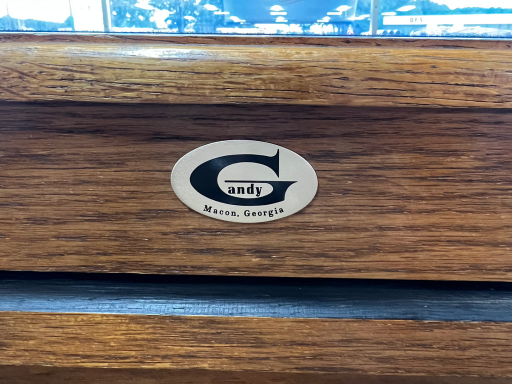 (SOLD) Used 8' Gandy Atlantan II Golden Oak Pool Table