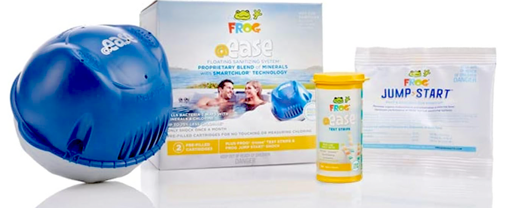 FROG @Ease Floating Sanitizing Chemical System for Hot Tubs and Swim Spas