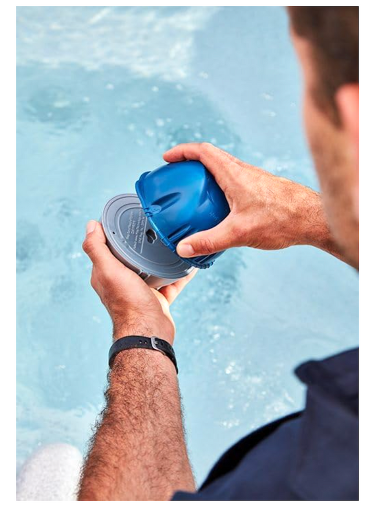 FROG @Ease Floating Sanitizing Chemical System for Hot Tubs and Swim Spas
