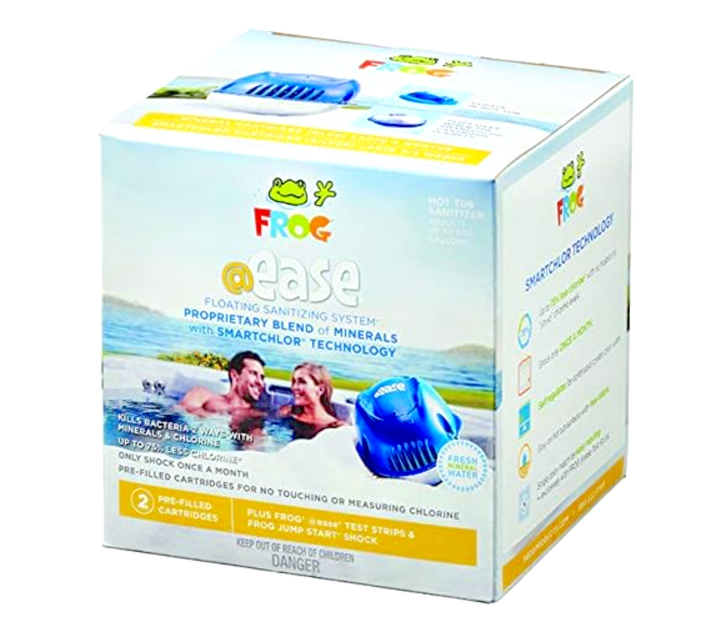 FROG @Ease Floating Sanitizing Chemical System for Hot Tubs and Swim Spas