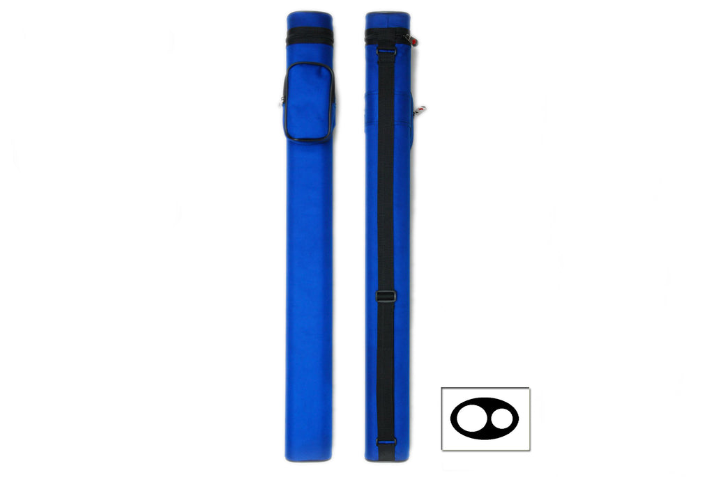 Delta Cue 033-001C-BL 1Bx1S Blue Billiards Pool Cue Stick Case