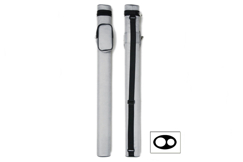 Delta Cue 033-001C-GY 1Bx1S Gray Billiards Pool Cue Stick Case