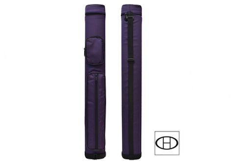 Delta Cue 033-004E-PR 2Bx2S Purple Billiards Pool Cue Stick Case - coolpooltables.com