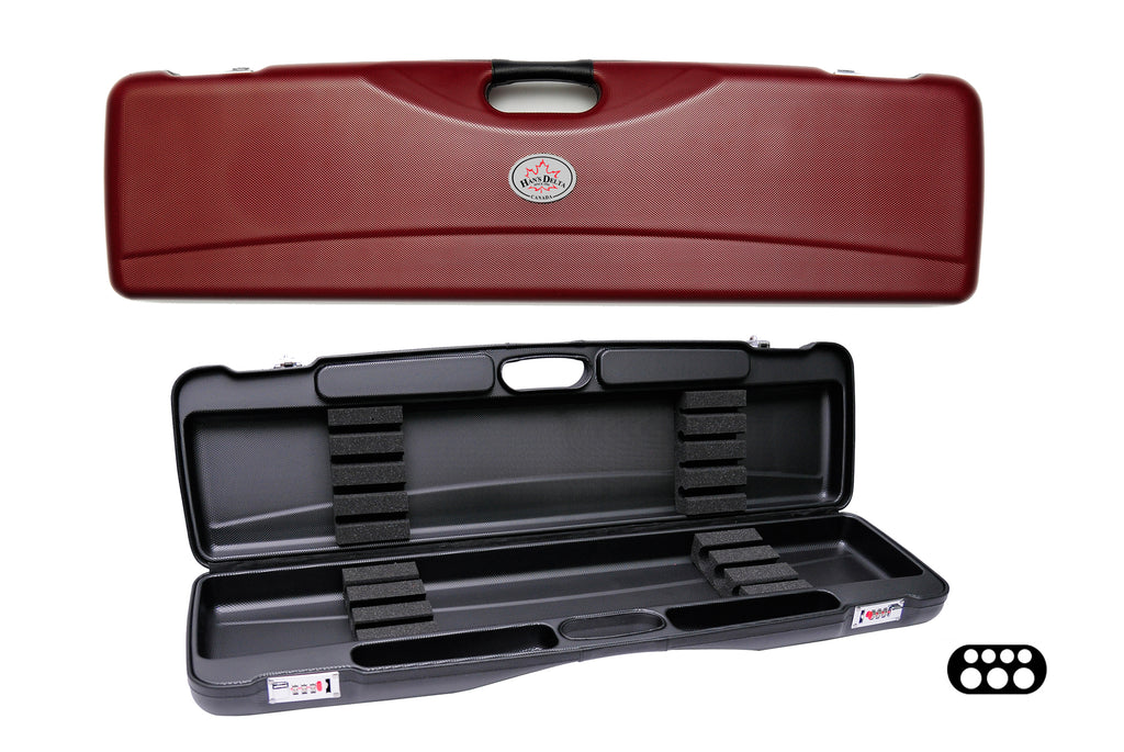 Delta Cue 036-002-RD 3Bx4S Red Billiards Pool Cue Stick Case