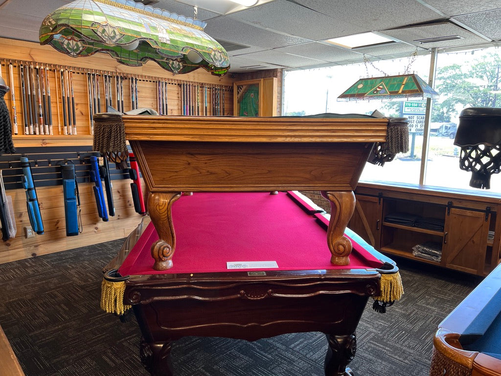 (SOLD) Used 9' Olhausen Provincial Pool Table