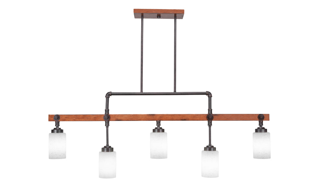 Toltec 1145-310 Portland 5 Bulbs Bar Billiards Pool Table Island Light