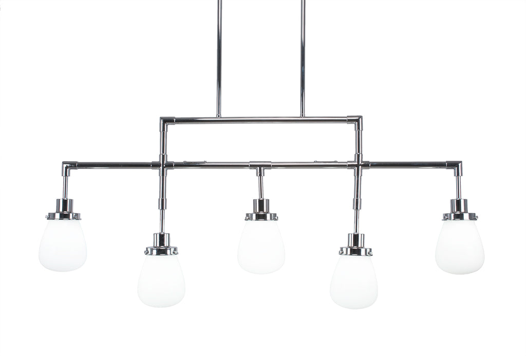 Toltec 1235-CH-470 Meridian 5 Bulbs Bar Billiards Pool Table Island Light