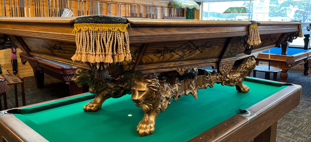 Used 9' Golden West Victorian Pool Table