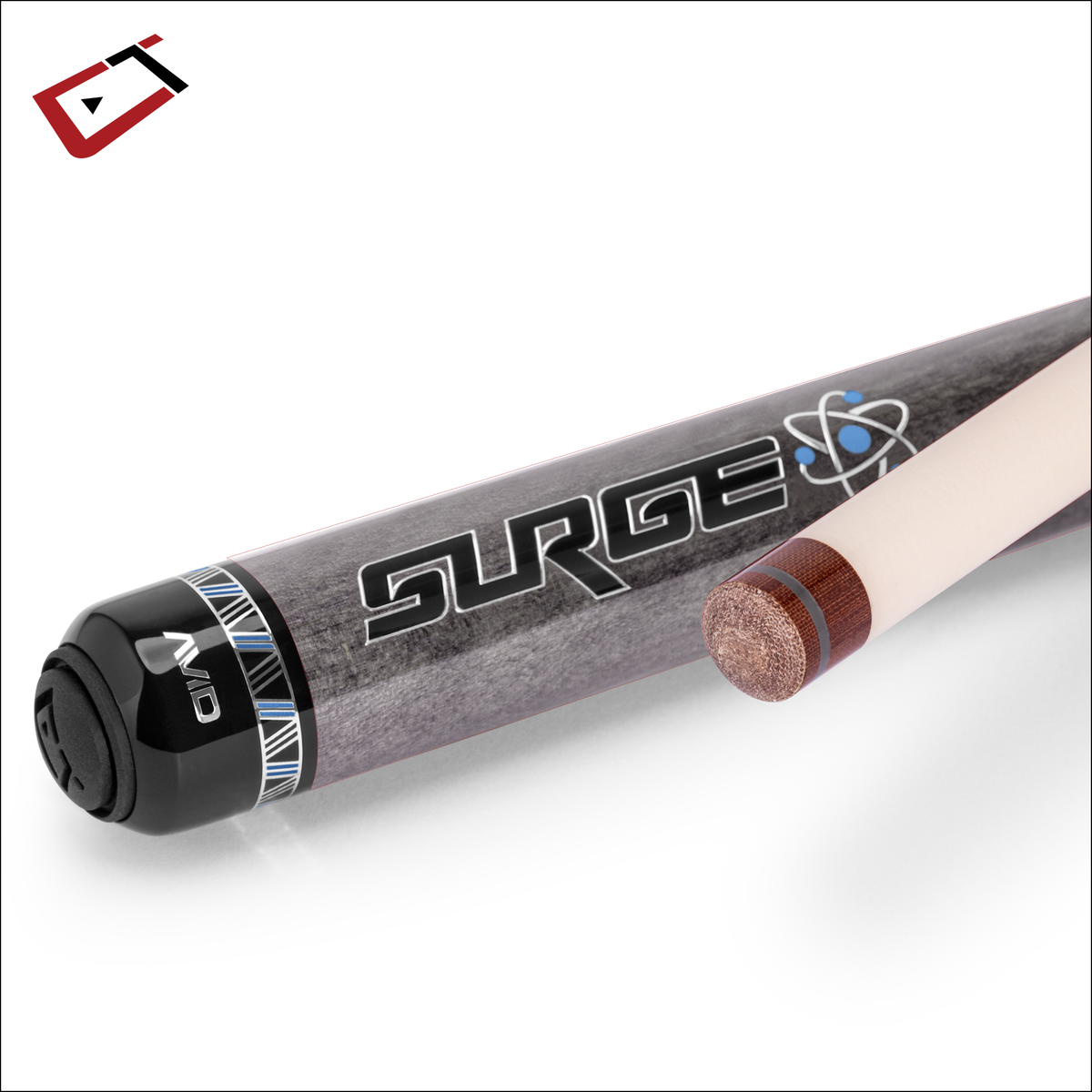 Cuetec AVID Surge Jump Cue Gray Stain