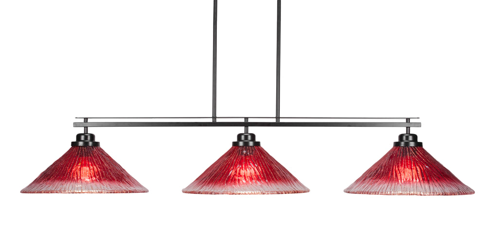 Toltec 2633-MB-716 Odyssey 3 Bulbs Bar Billiards Pool Table Island Light