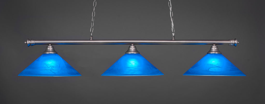 Toltec 373-BN-415 Oxford 3 Bulbs Bar Billiards Pool Table Island Light