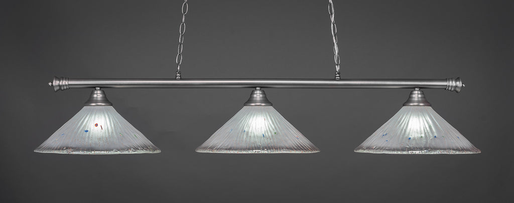 Toltec 373-BN-711 Oxford 3 Bulbs Bar Billiards Pool Table Island Light