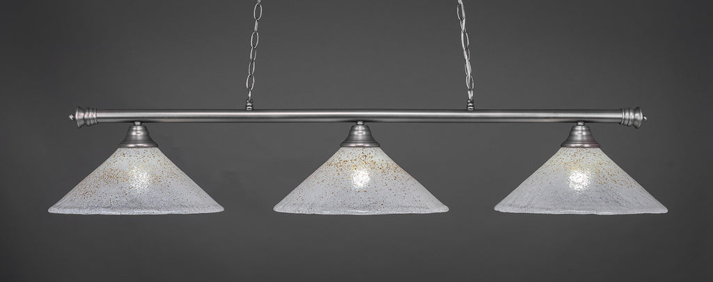 Toltec 373-BN-714 Oxford 3 Bulbs Bar Billiards Pool Table Island Light