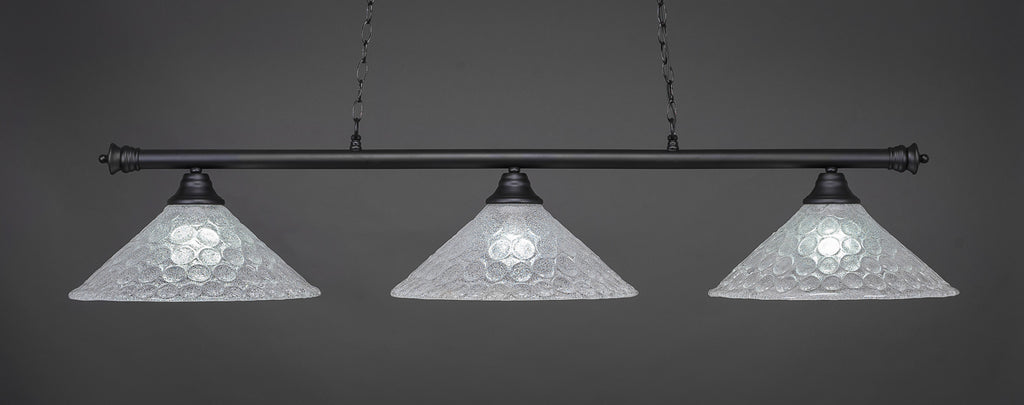 Toltec 373-MB-411 Oxford 3 Bulbs Bar Billiards Pool Table Island Light