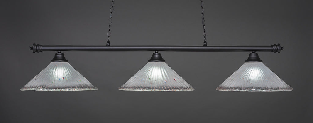 Toltec 373-MB-711 Oxford 3 Bulbs Bar Billiards Pool Table Island Light