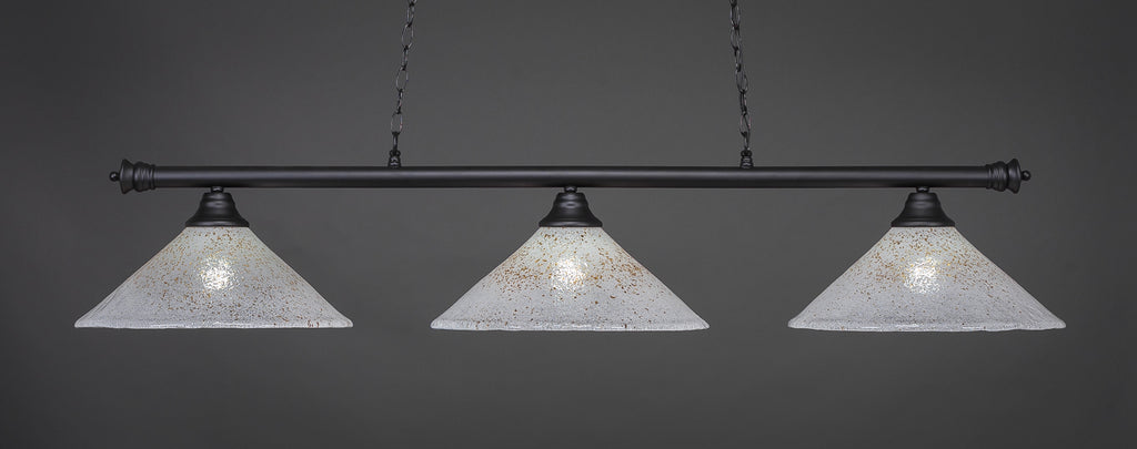 Toltec 373-MB-714 Oxford 3 Bulbs Bar Billiards Pool Table Island Light