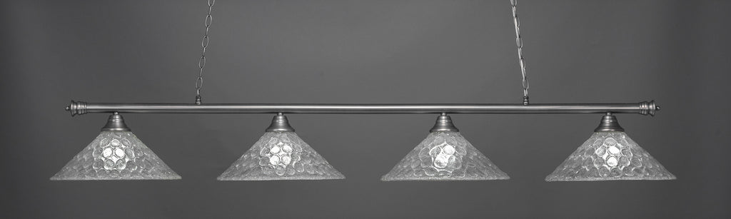 Toltec 374-BN-411 Oxford 4 Bulbs Bar Billiards Pool Table Island Light