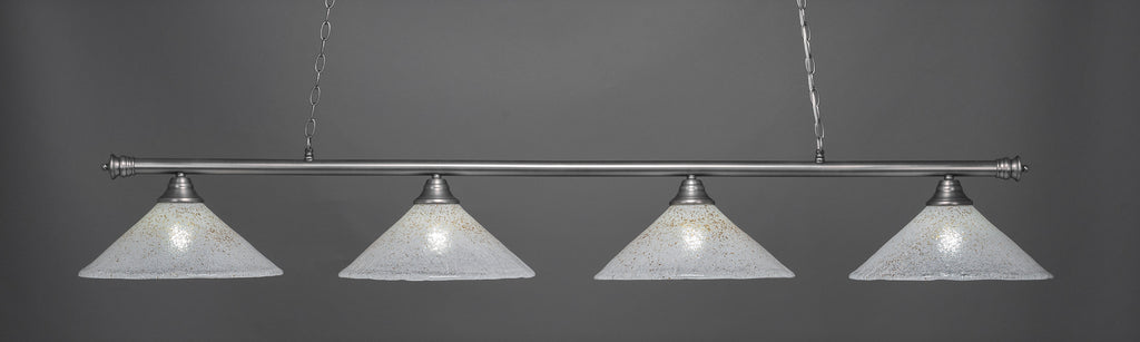 Toltec 374-BN-714 Oxford 4 Bulbs Bar Billiards Pool Table Island Light