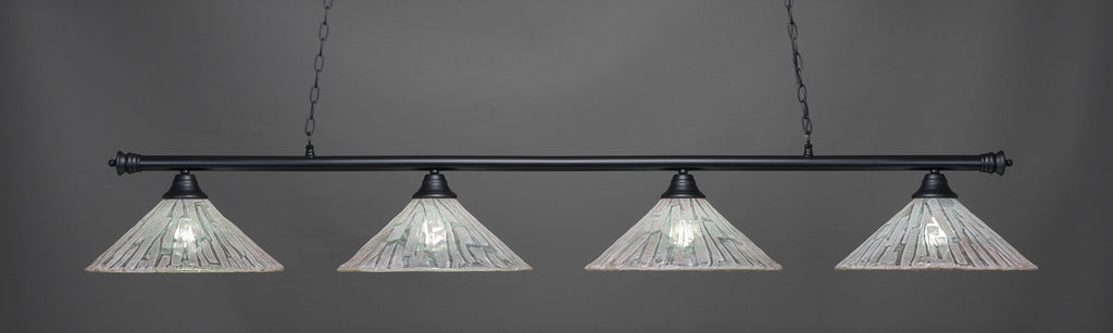 Toltec 374-MB-719 Oxford 4 Bulbs Bar Billiards Pool Table Island Light