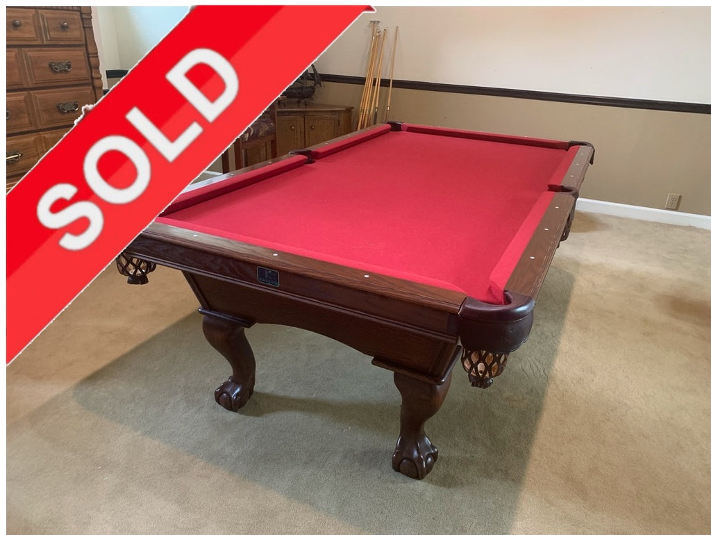 (SOLD) Used 8' Kasson Pool Table