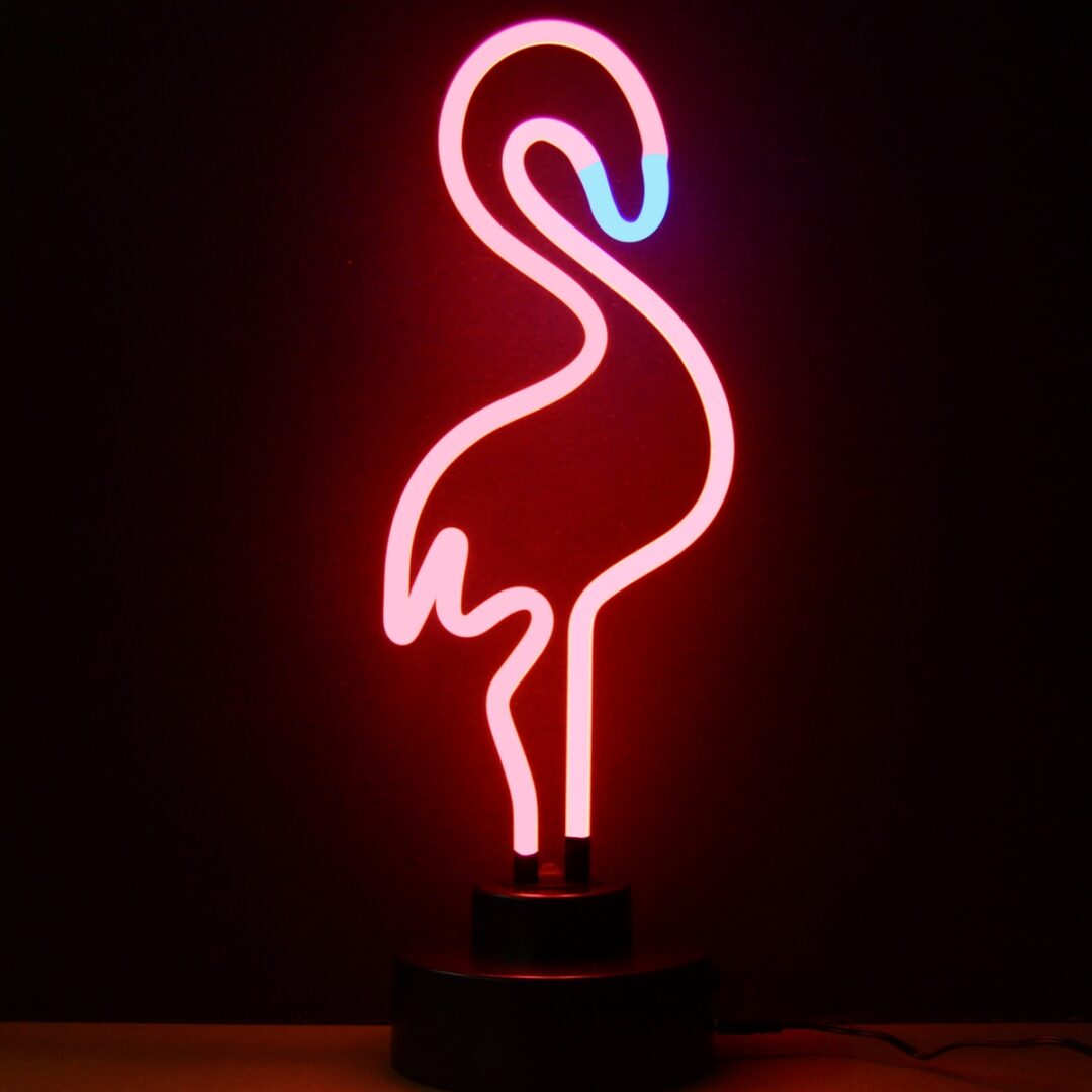 FLAMINGO NEON SCULPTURE