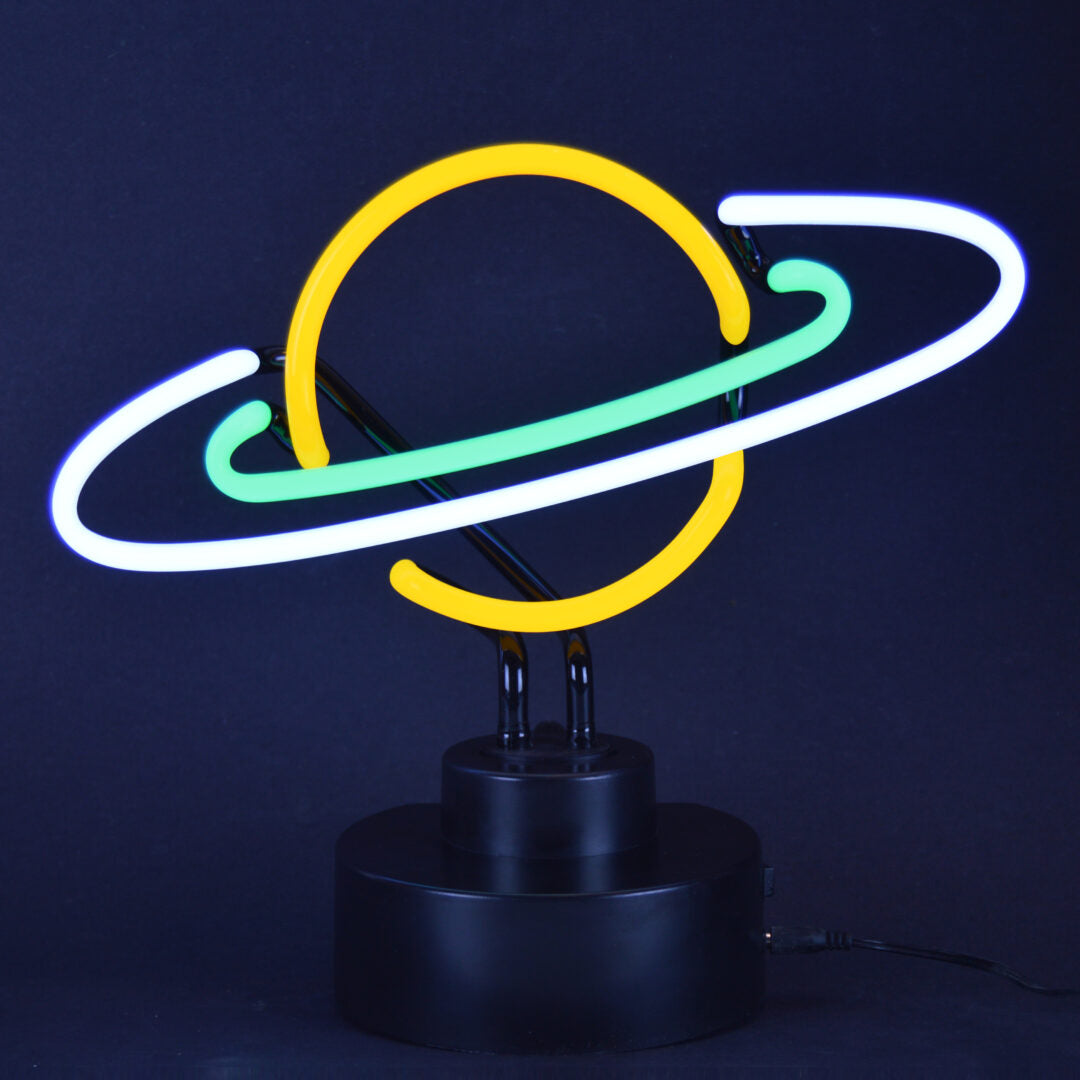 SATURN NEON SCULPTURE