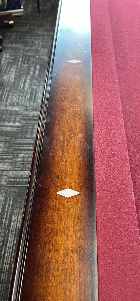 (SOLD) Used Pro 8' Olhausen Pool Table with Matching Premium Wall Rack