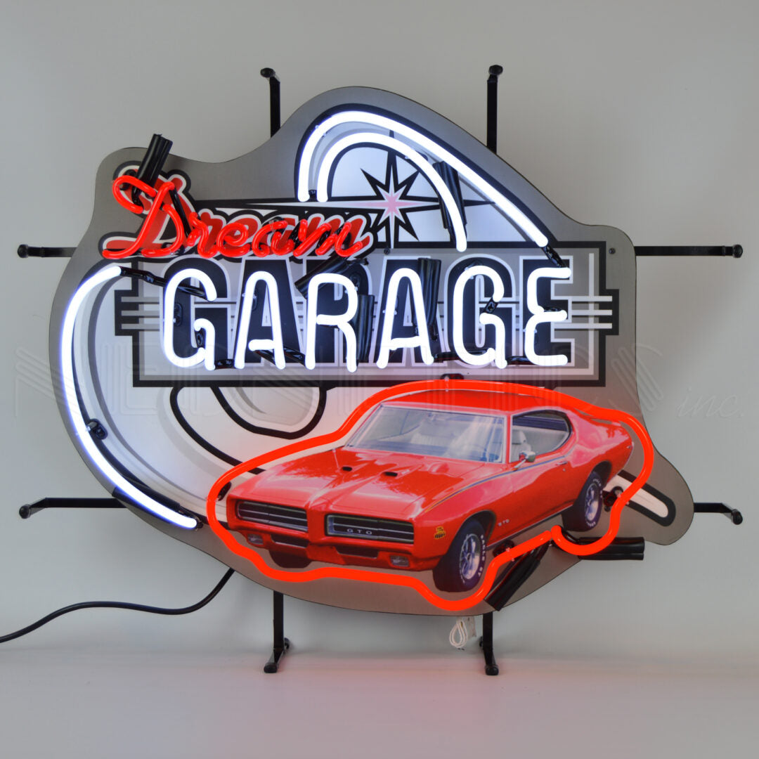 DREAM GARAGE GTO NEON SIGN