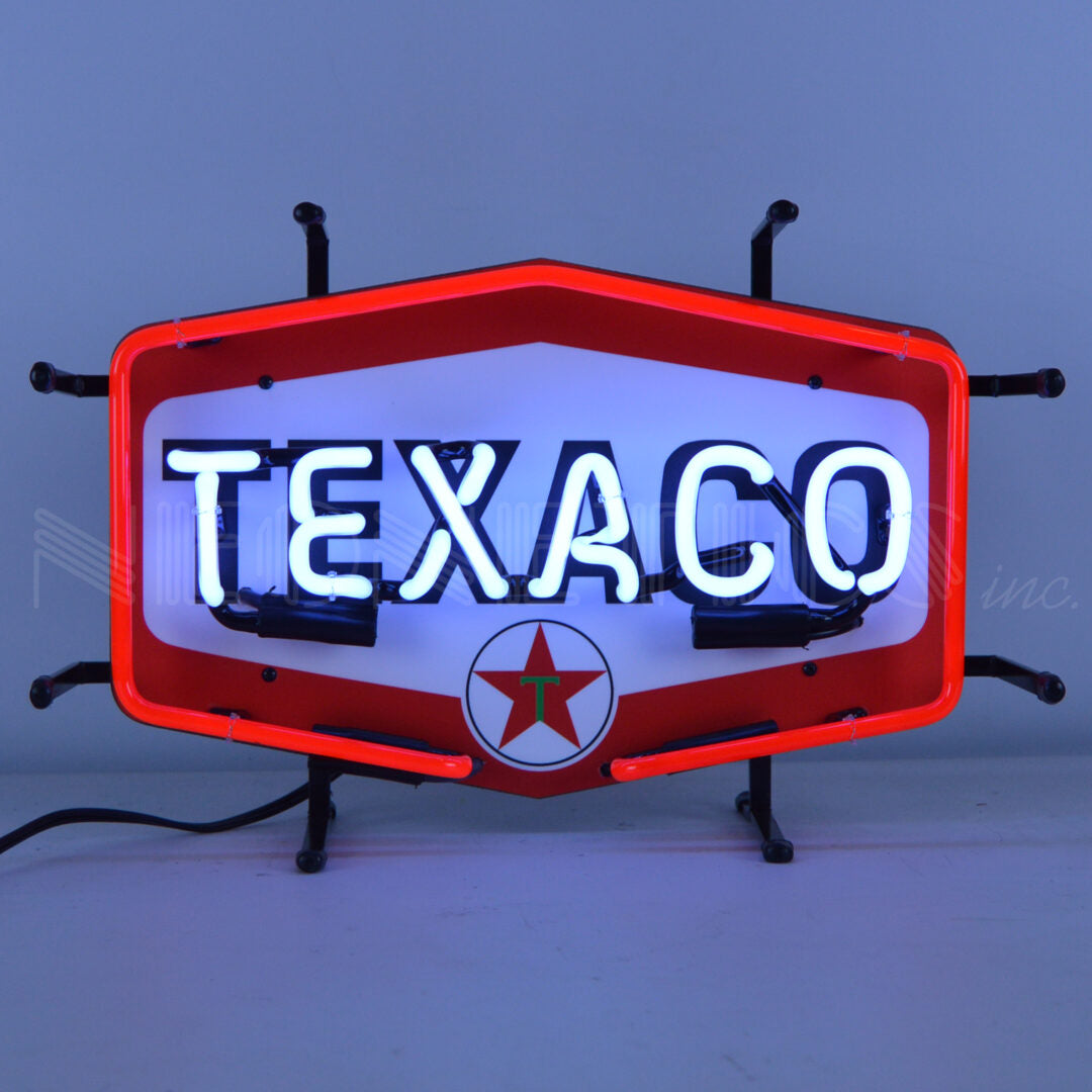 TEXACO HEXAGON JUNIOR NEON SIGN