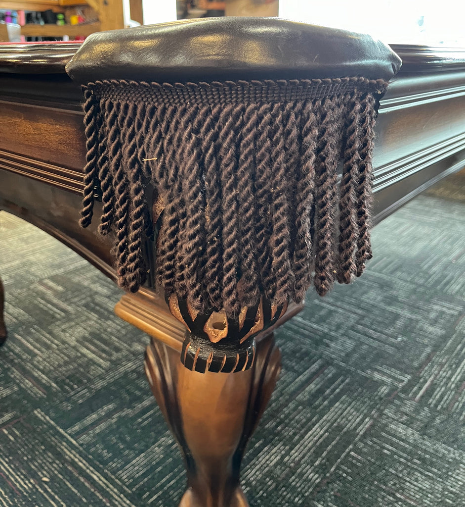 (SOLD) Used Pro 8' Olhausen Pool Table with Matching Premium Wall Rack