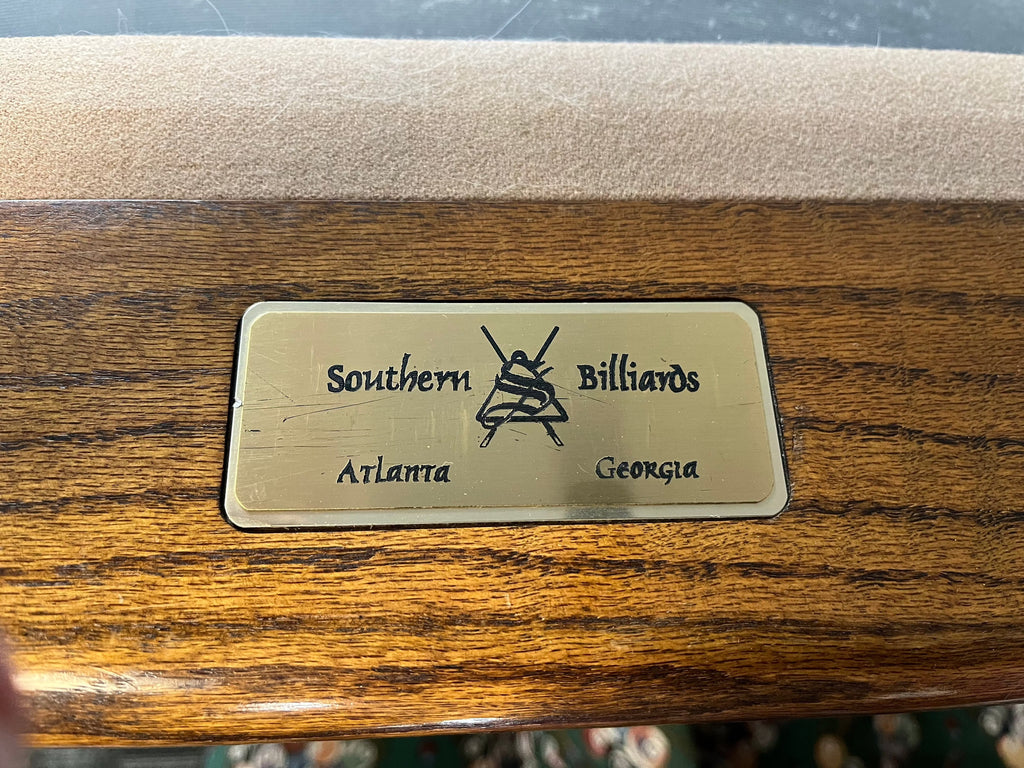 (SOLD) Used 8' Southern Billiards / Craftmaster Madison - Cherry Oak Pool Table