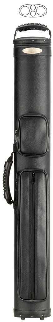 McDermott 75-0803 2Bx2S Black Billiards Pool Cue Stick Case