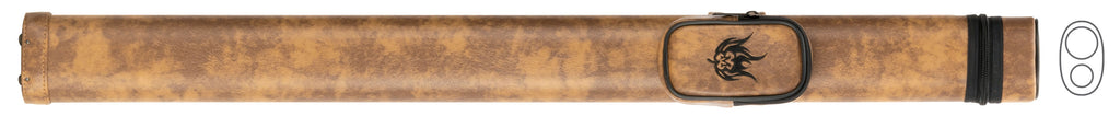 McDermott 75-0909 1Bx1S Brown/Tan Billiards Pool Cue Stick Case