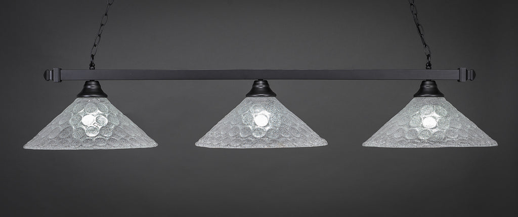 Toltec 803-MB-411 Square 3 Bulbs Bar Billiards Pool Table Island Light