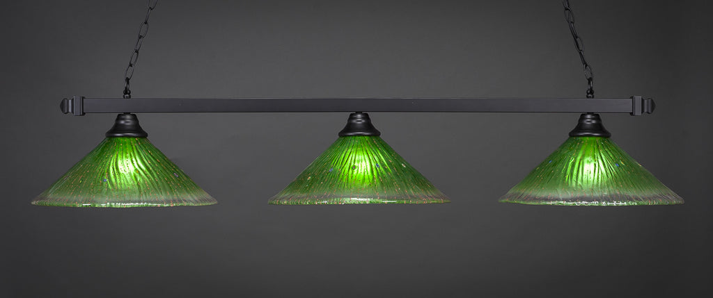 Toltec 803-MB-717 Square 3 Bulbs Bar Billiards Pool Table Island Light