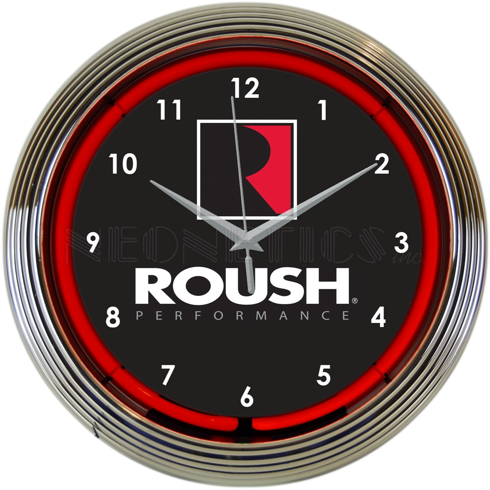 ROUSH PERFORMANCE NEON CLOCK