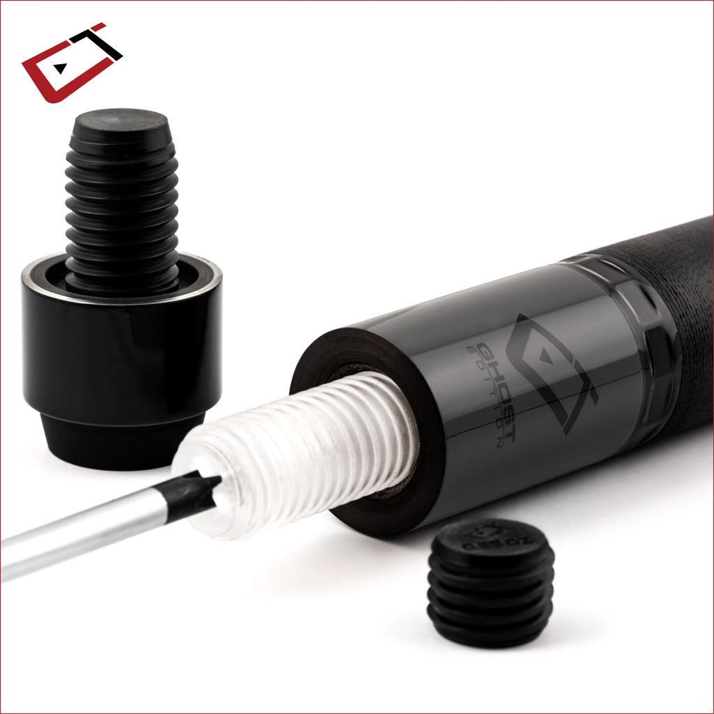 Cuetec Cynergy SVB Ghost Edition 95-134-S Carbon Pool Cue