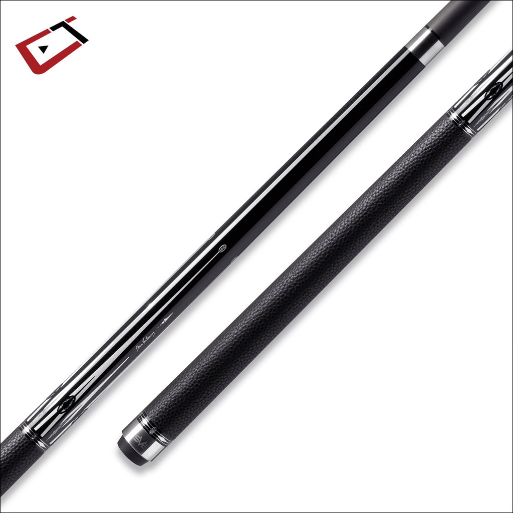 Cuetec Cynergy SVB Gen 2 Black Cue 95-135 LTW-S 11.8mm Shaft - Leather Wrap