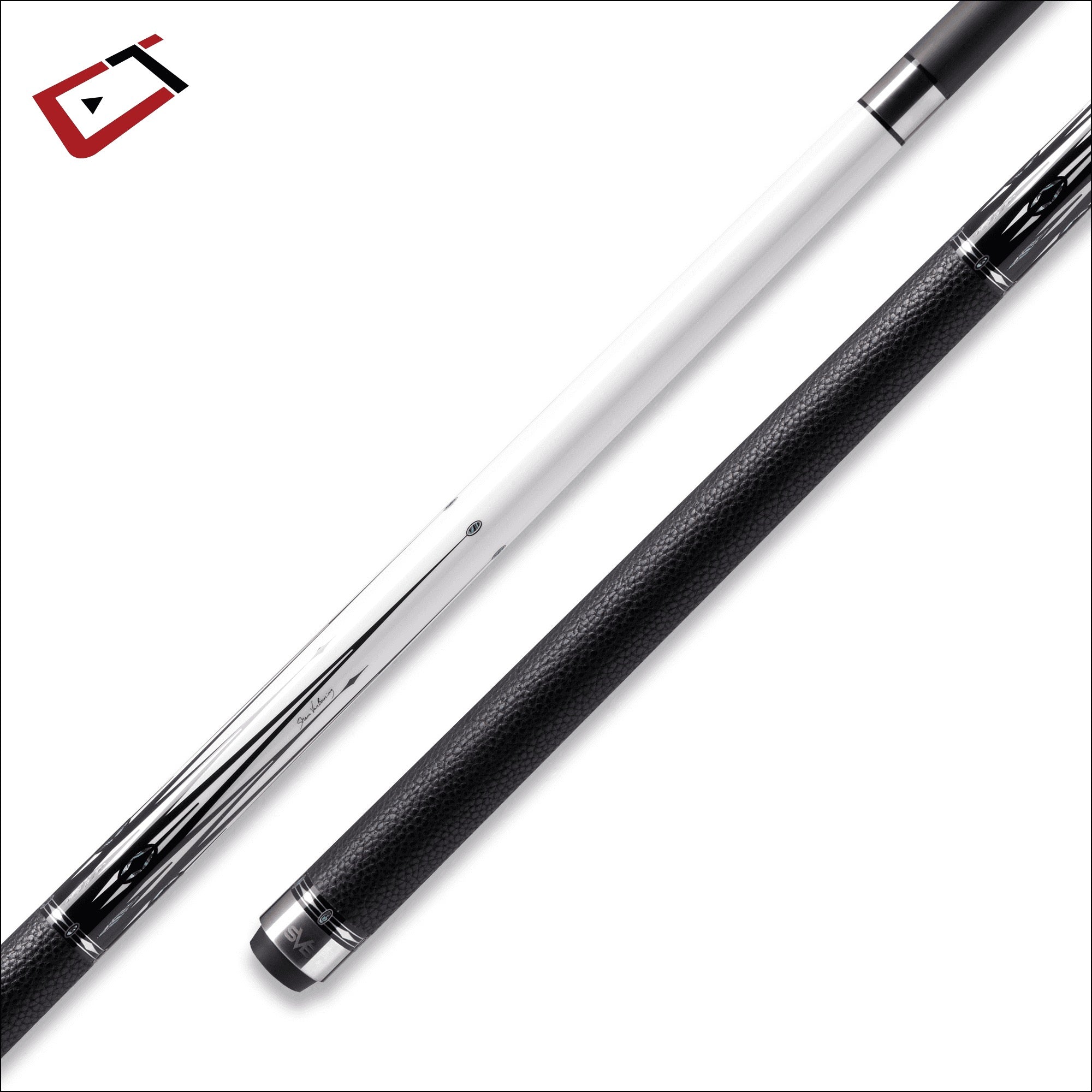 Cuetec Shane Van Boeing GEN 2 White Cue 12.5mm Shaft
