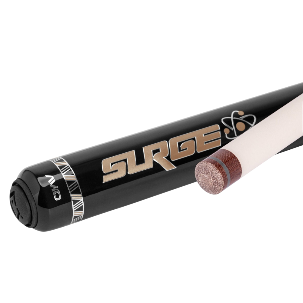Cuetec AVID Surge Jump Cue Black/Gold