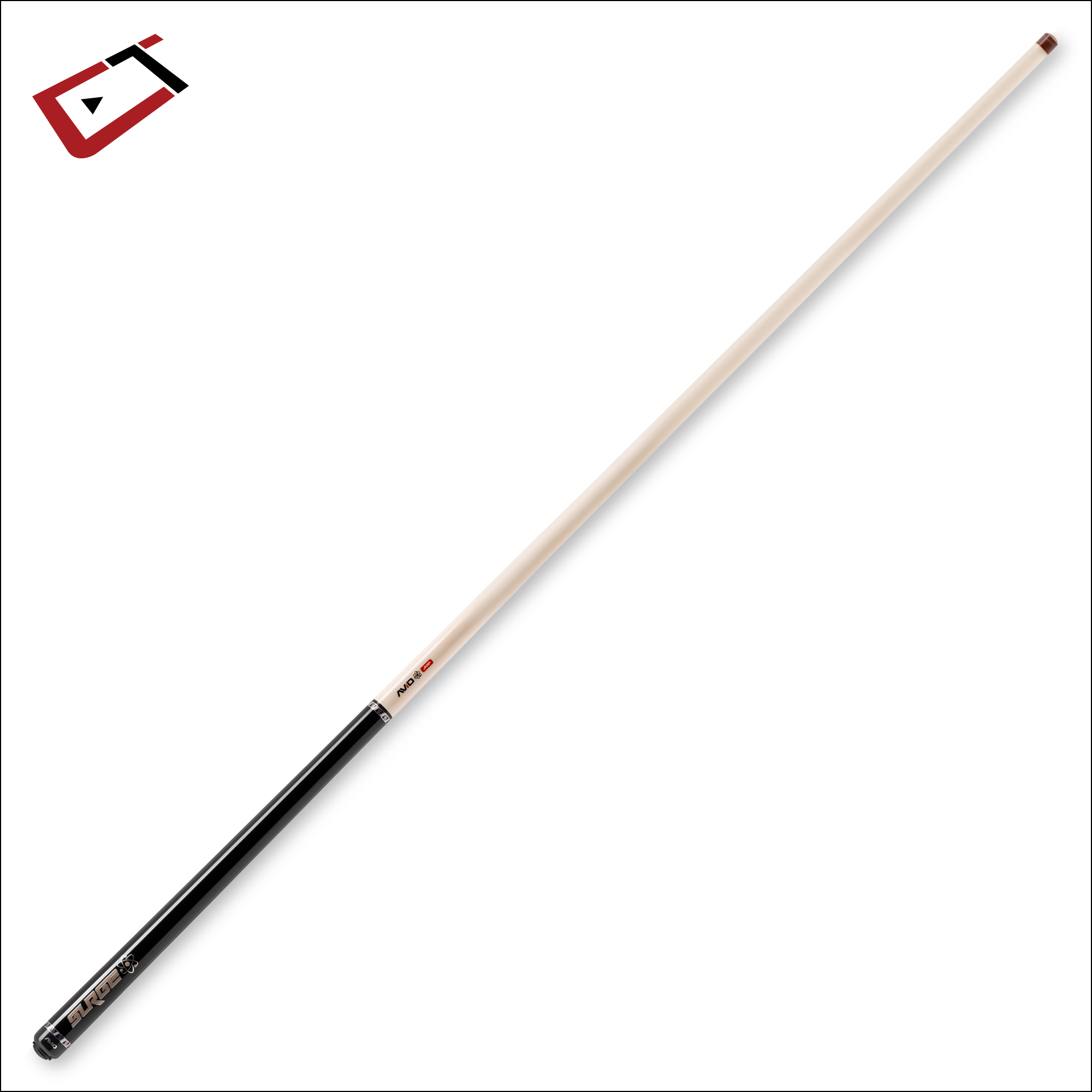Cuetec AVID Surge Jump Cue Black/Gold