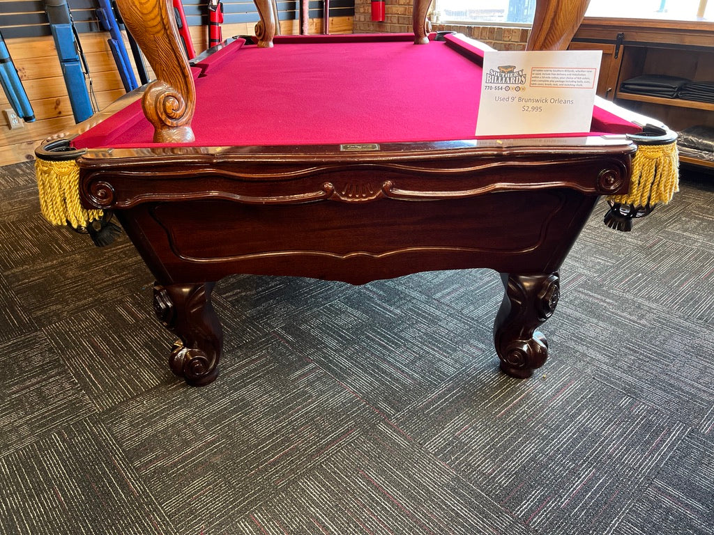 (SOLD) Used 9' Brunswick Orleans Pool Table