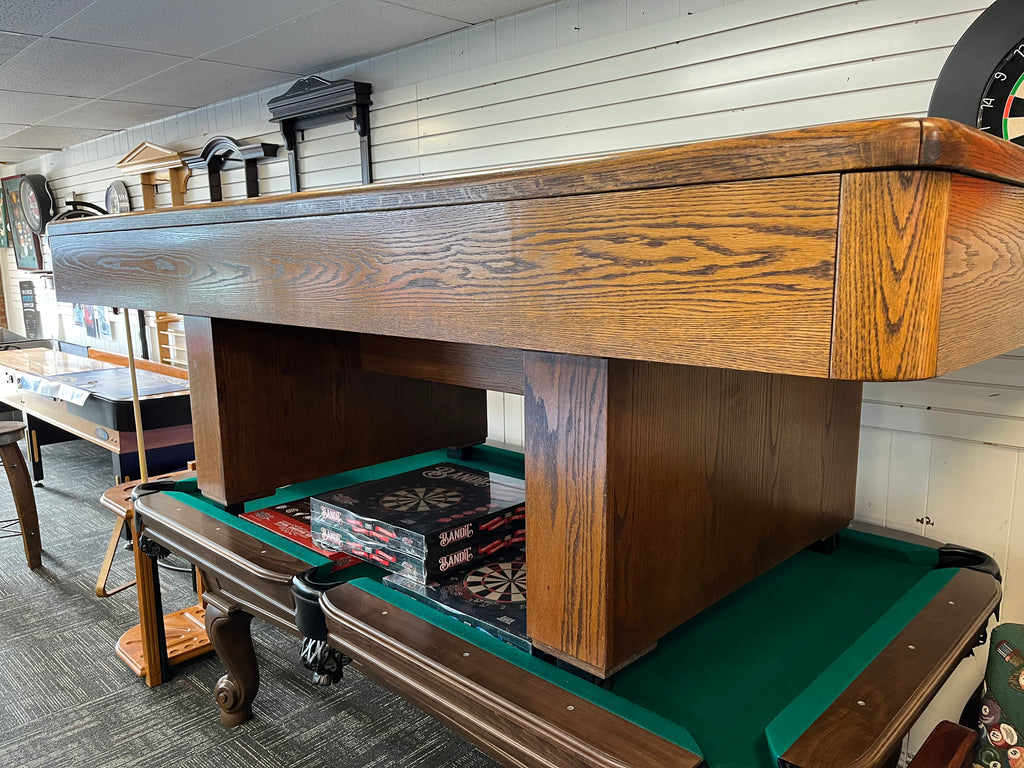 (SOLD) Used 8' Southern Billiards / Craftmaster Madison - Cherry Oak Pool Table