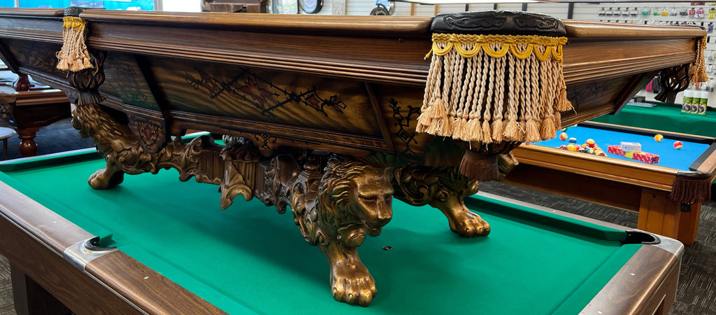 Used 9' Golden West Victorian Pool Table