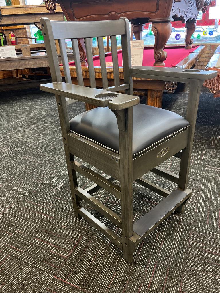 (SOLD) New (not used) Imperial Kona Pool Table Spectator Chairs w/ Drawer - Sold In Pairs Only - Special Price When You Buy All 4