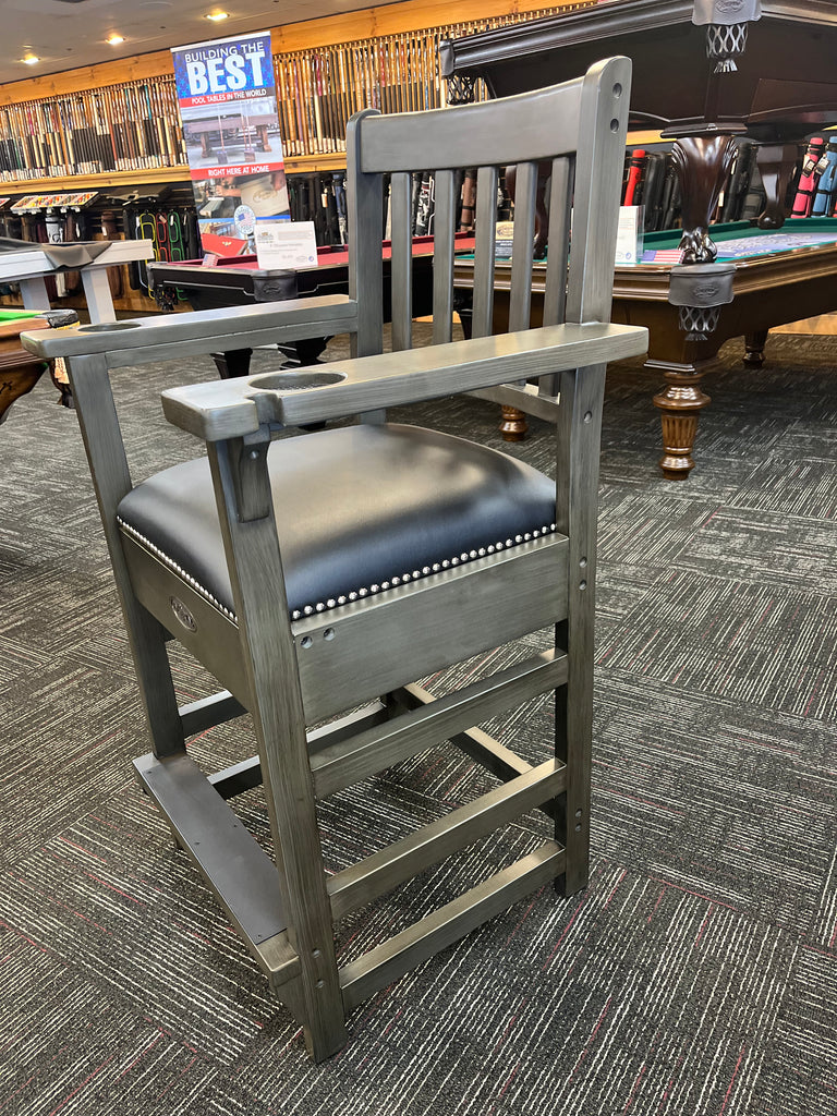 (SOLD) New (not used) Imperial Kona Pool Table Spectator Chairs w/ Drawer - Sold In Pairs Only - Special Price When You Buy All 4