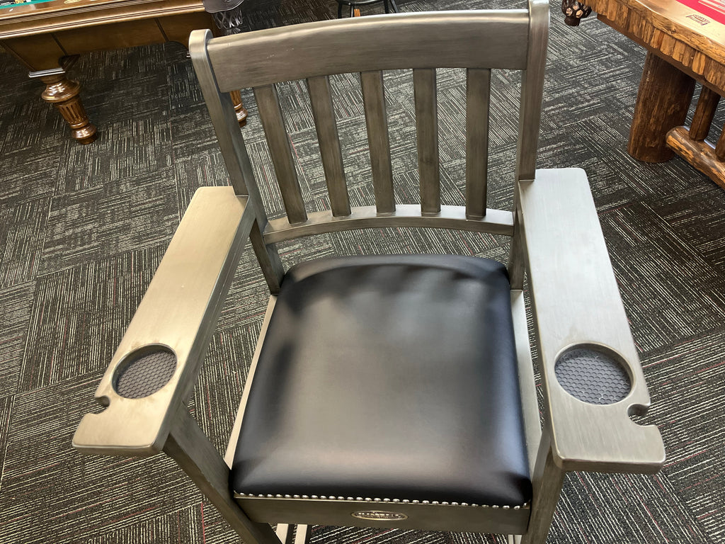 (SOLD) New (not used) Imperial Kona Pool Table Spectator Chairs w/ Drawer - Sold In Pairs Only - Special Price When You Buy All 4