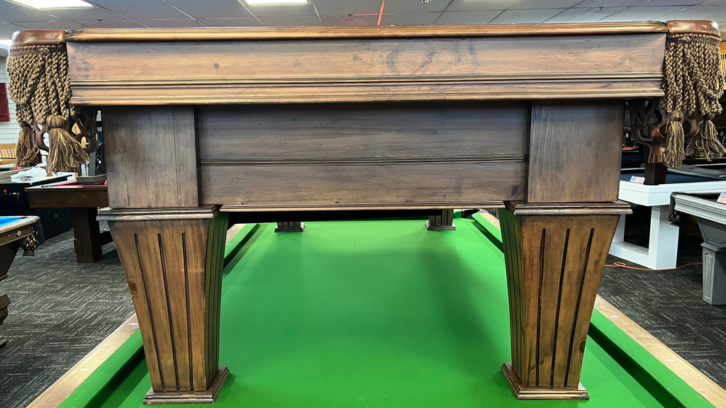 (SOLD) Used 8' Presidential Brittany Pool Table with Hidden Storage Drawer