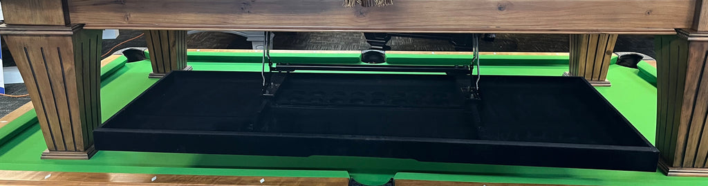 (SOLD) Used 8' Presidential Brittany Pool Table with Hidden Storage Drawer