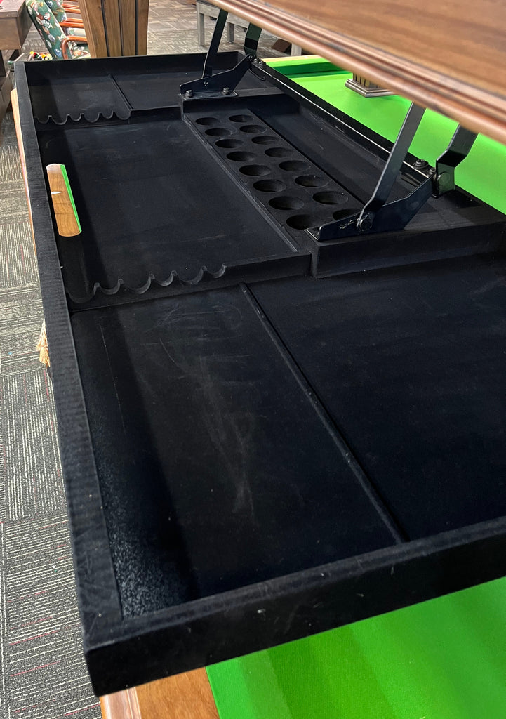 (SOLD) Used 8' Presidential Brittany Pool Table with Hidden Storage Drawer